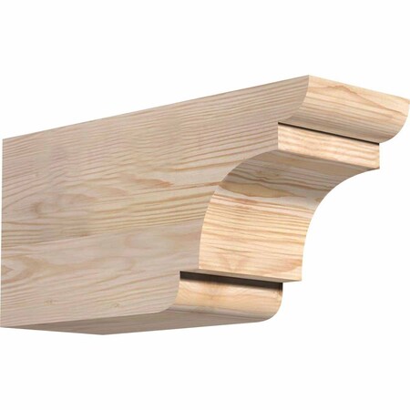 Ekena Millwork New Brighton Smooth Rafter Tail, Douglas Fir, 5 1/2"W x 8"H x 16"L RFT06X08X16NEB00SDF